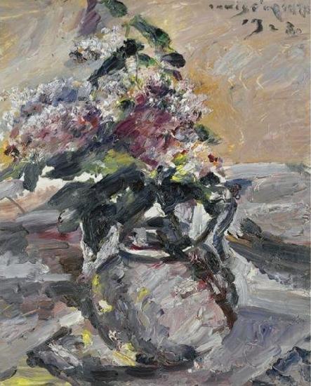 Lovis Corinth Flieder im Glaskrug china oil painting image